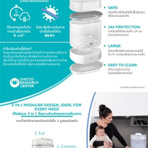 CHICCO STEAM STERILISER 3 IN 1