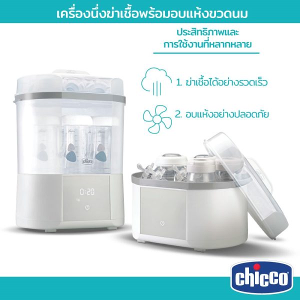 CHICCO STERILISER + DRYER 2 IN 1