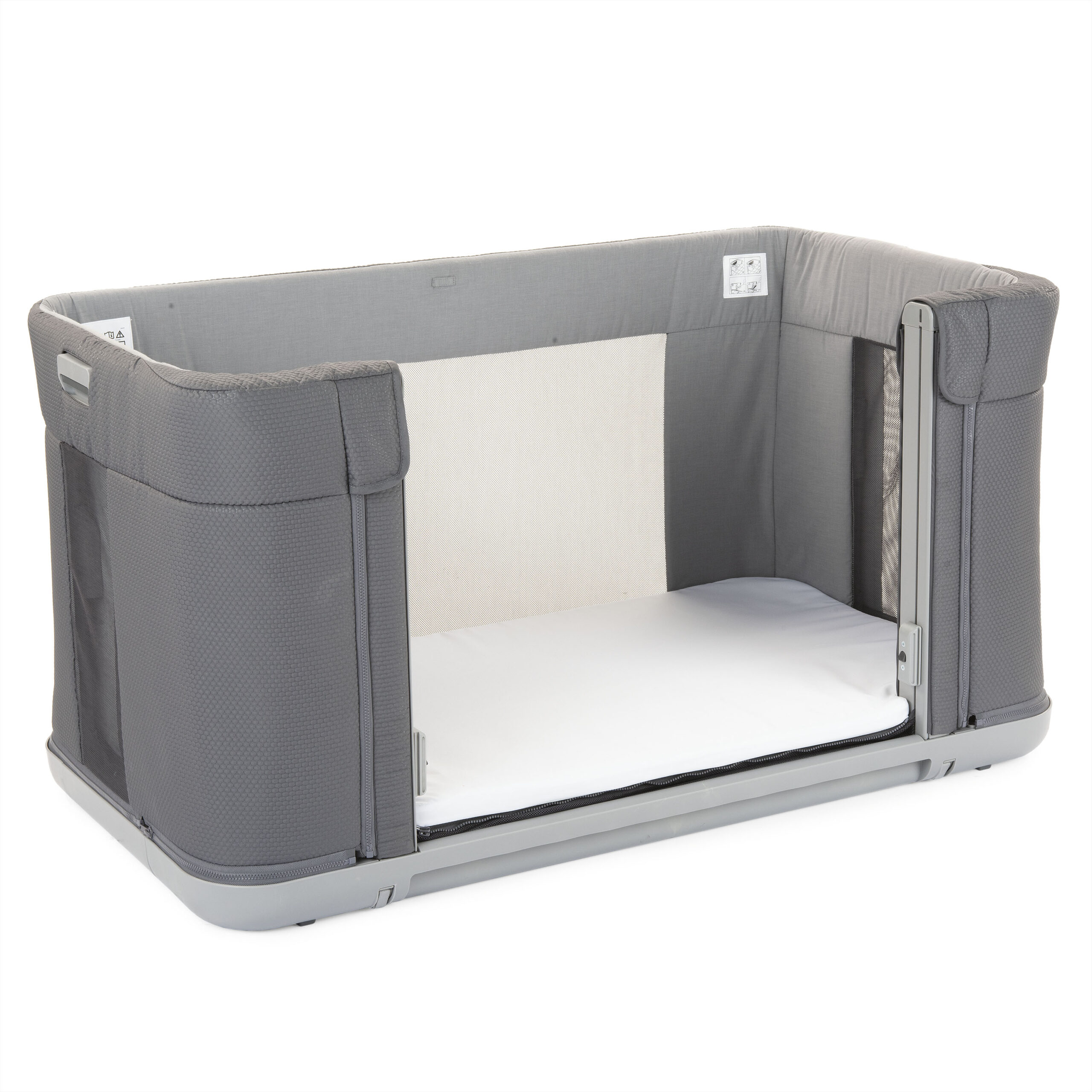 CHICCO NEXT2ME FOREVER CO SLEEPING-MOON GREY เตียง - Image 8
