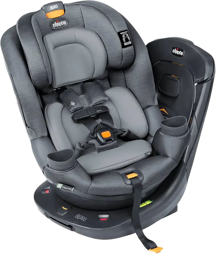 The Fit360 ClearTex Rotating Car Seat