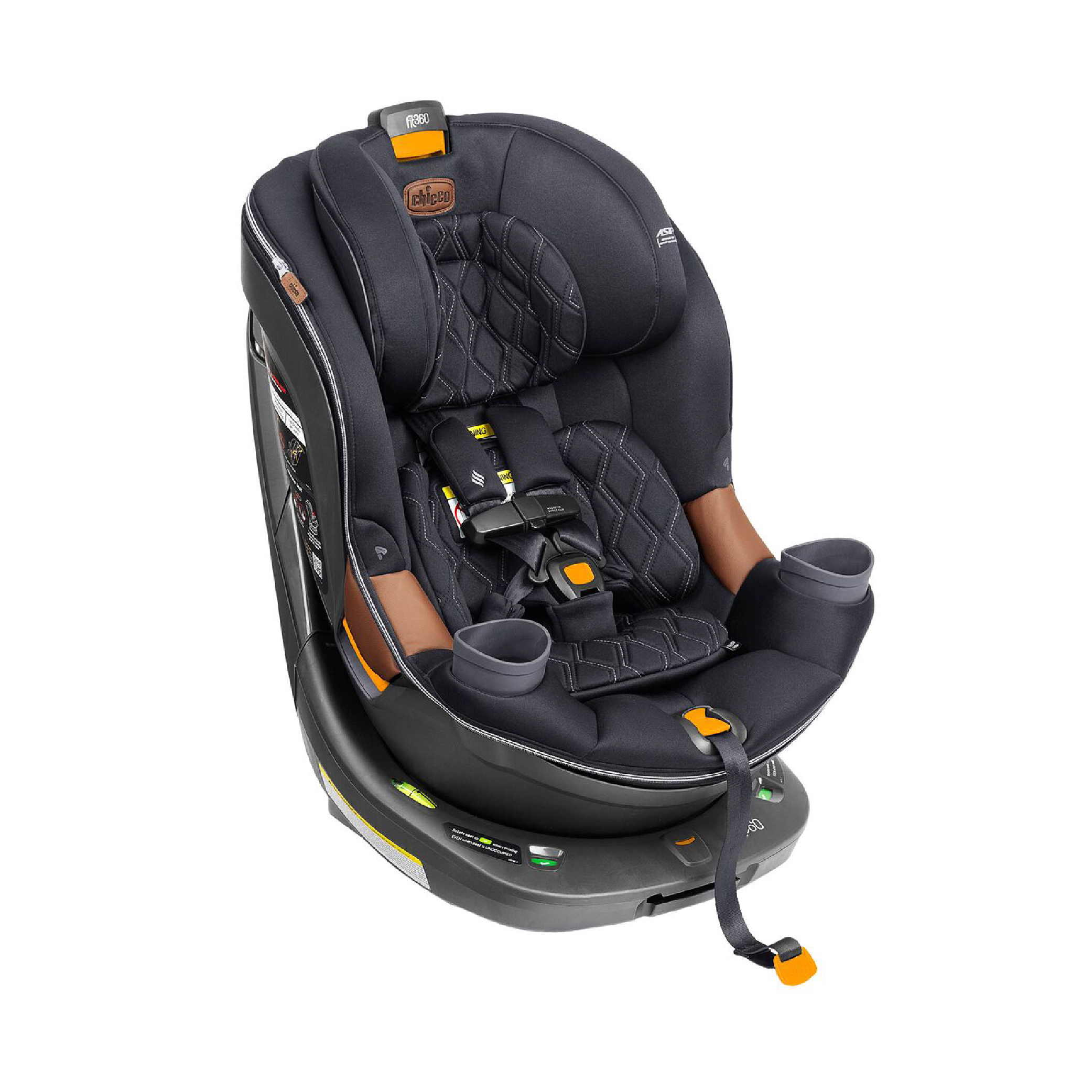 CHICCO FIT360 ZIP CLEARTEX CAR SEAT-JET คาร์ซีท - Image 2