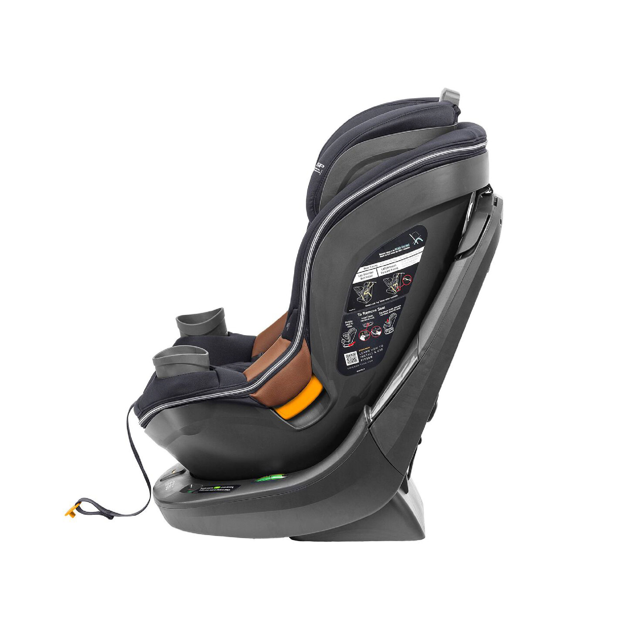 CHICCO FIT360 ZIP CLEARTEX CAR SEAT-JET คาร์ซีท - Image 5
