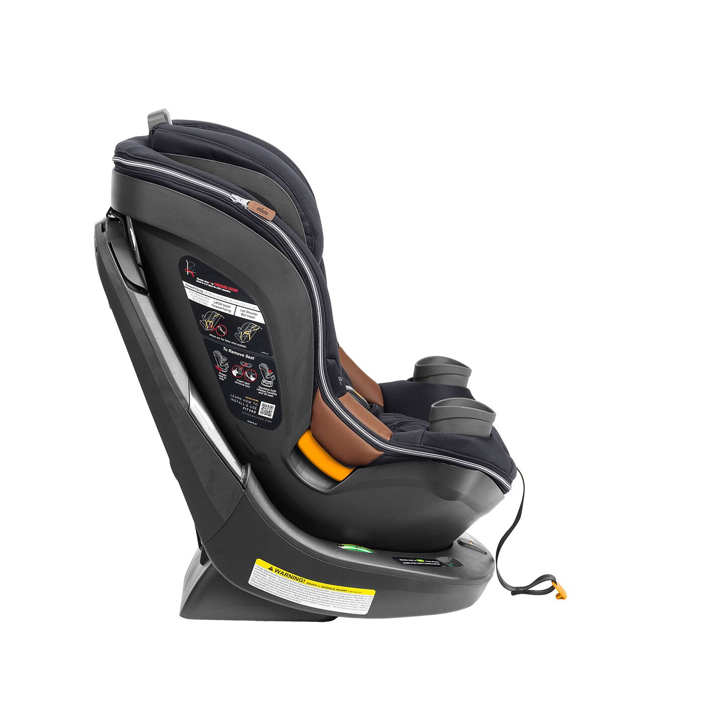 CHICCO FIT360 ZIP CLEARTEX CAR SEAT-JET คาร์ซีท - Image 9