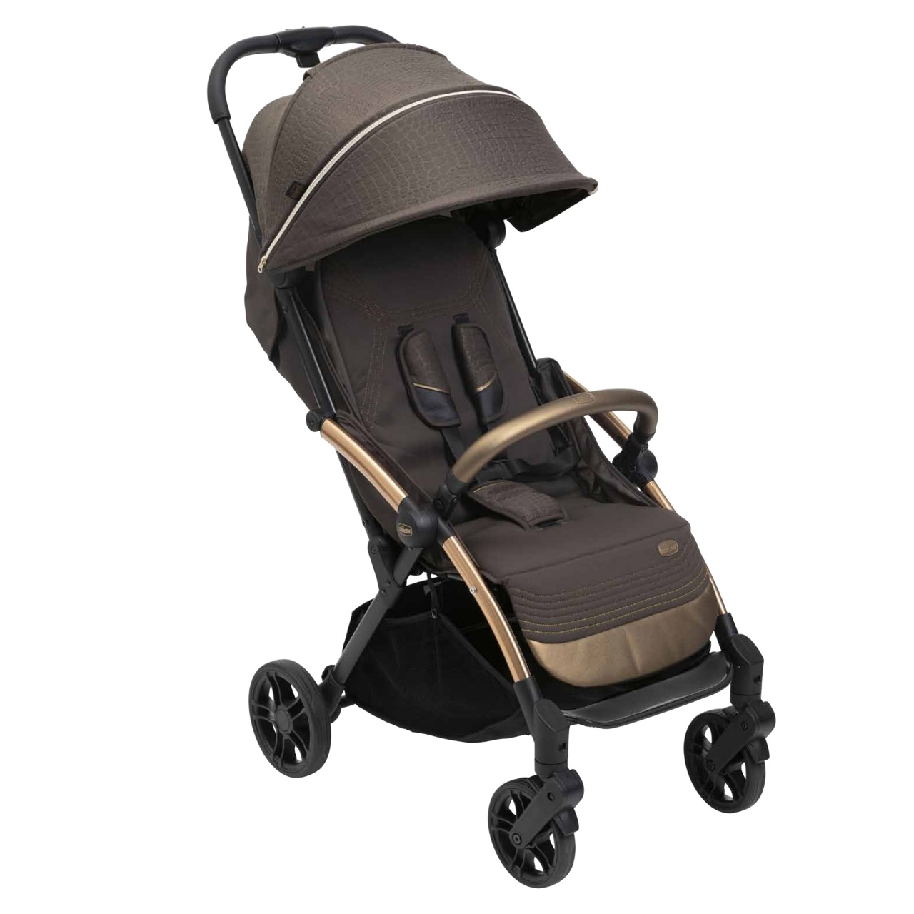 CHICCO GOODY XPLUS STROLLER-BRONZE LIZARD RELUX