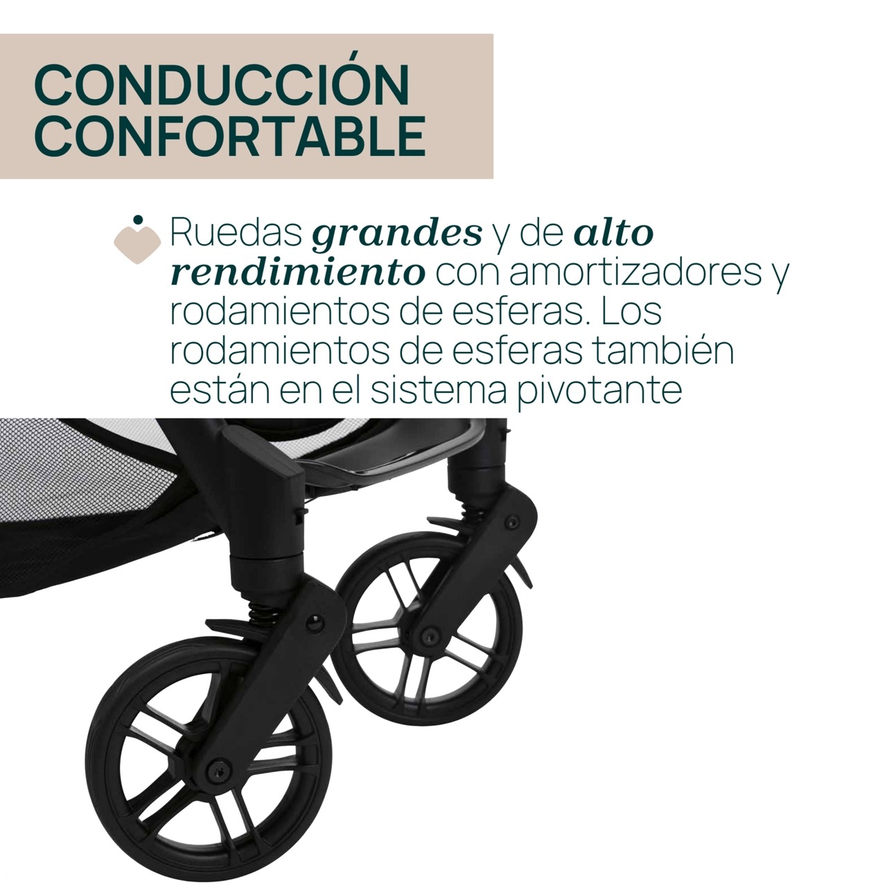 CHICCO GOODY XPLUS STROLLER-BRONZE LIZARD RELUX - Image 14