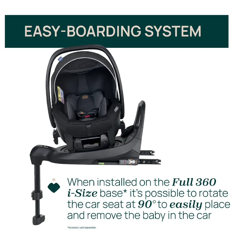 CHICCO KORY ESSENTIAL I-SIZE CAR SEAT BLACK คาร์ซีท - Image 9