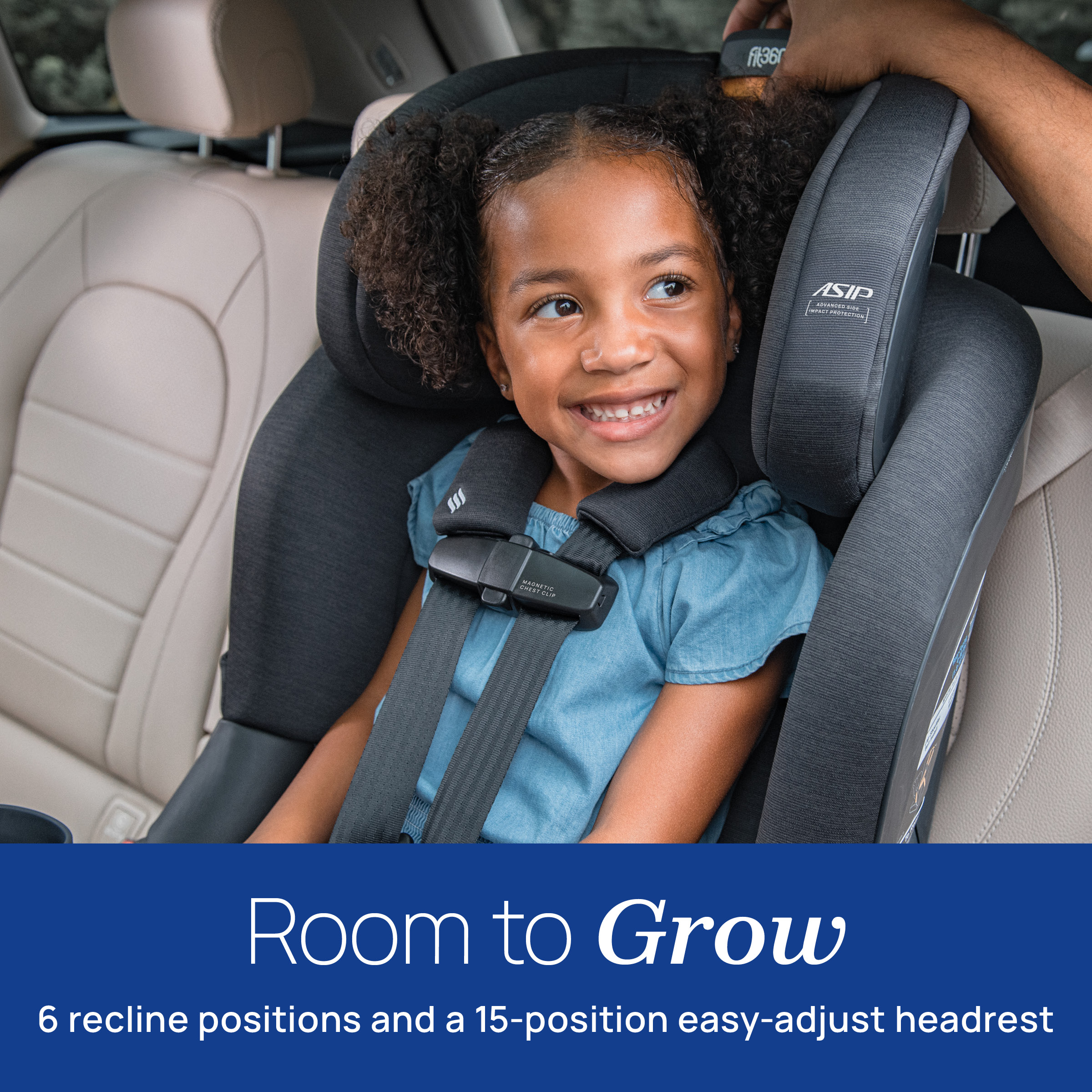CHICCO FIT 360 CLEARTEX CAR SEAT ASIP - OBSIDIAN - Image 15