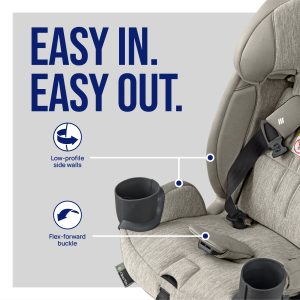 Fit3x ClearTex Ultra-Slim All-in-One Car Seat - Black - Image 11